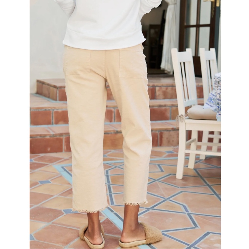 Frank & Eileen Kinsale Performance Pant in Khaki Size 10 - Picture 2 of 11
